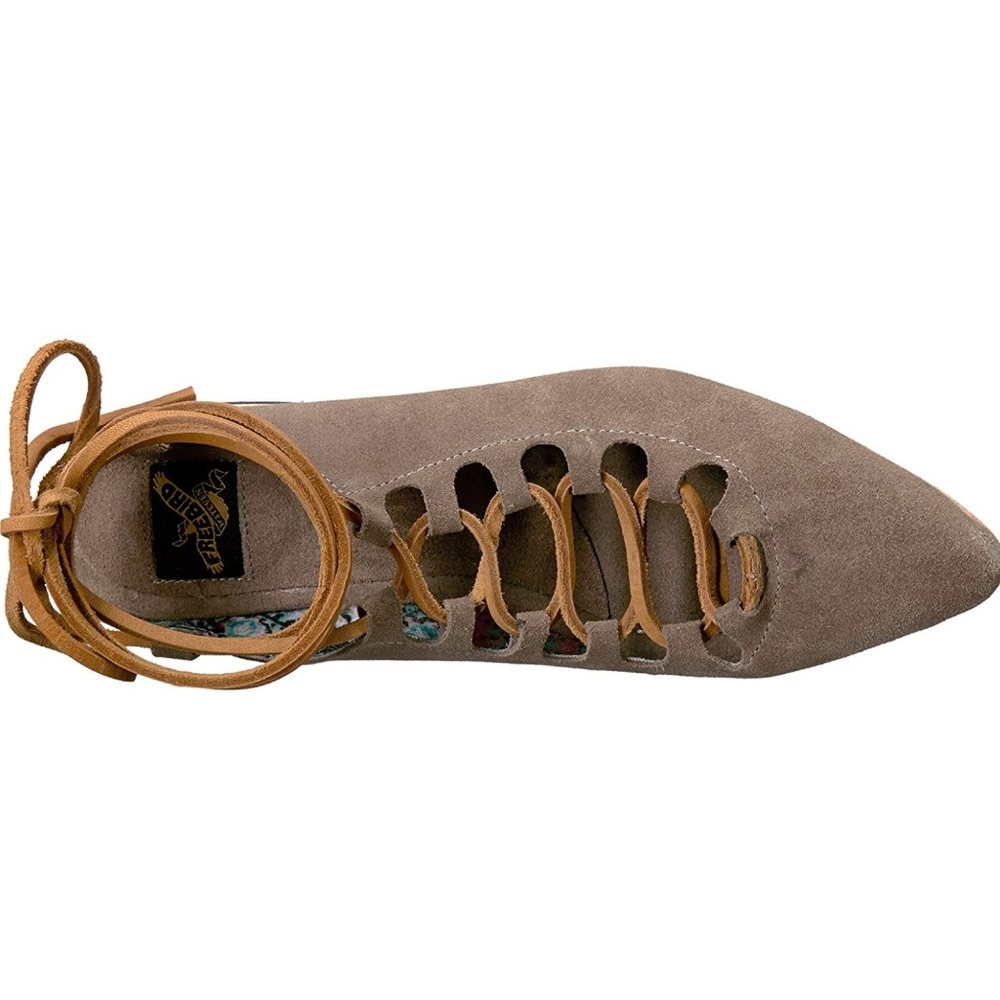 Darling Freebird Lace-Up Flats - Picture 4 of 5